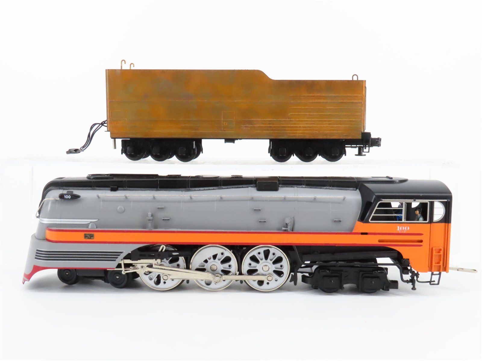 O Gauge 3-Rail Williams BRASS MILW Milwaukee Road 4-6-4 F-7 Steam #100