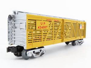 O27 Gauge 3-Rail MTH RailKing 30-8702 UP Union Pacific Stock Car #42400T