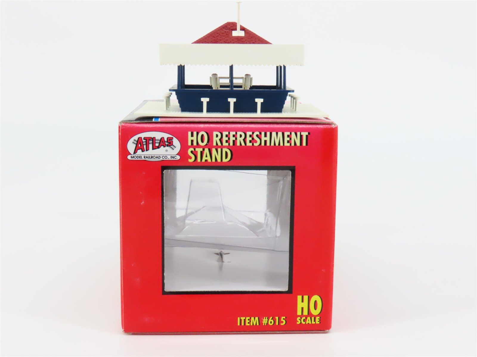 HO 1/87 Scale Atlas #615 Built-Up Refreshment Stand