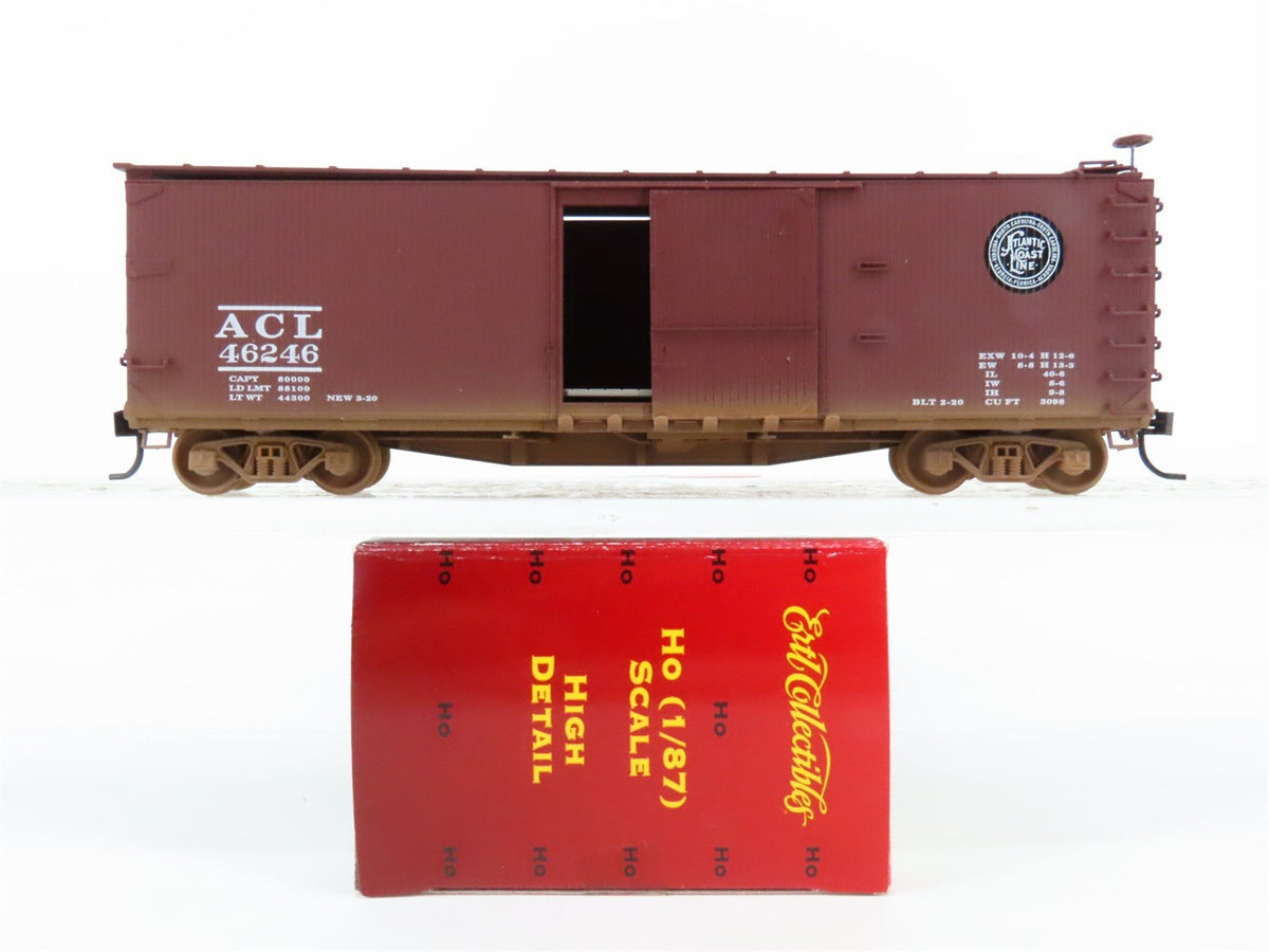 HO Scale Ertl 4989 ACL Atlantic Coast Line 50&#39; Double Sheathed Box Car #46246