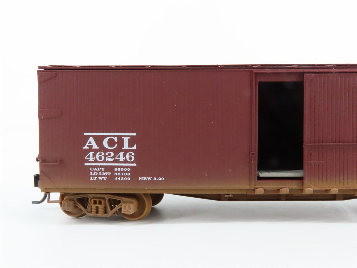 HO Scale Ertl 4989 ACL Atlantic Coast Line 50&#39; Double Sheathed Box Car #46246