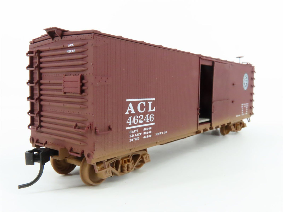 HO Scale Ertl 4989 ACL Atlantic Coast Line 50&#39; Double Sheathed Box Car #46246