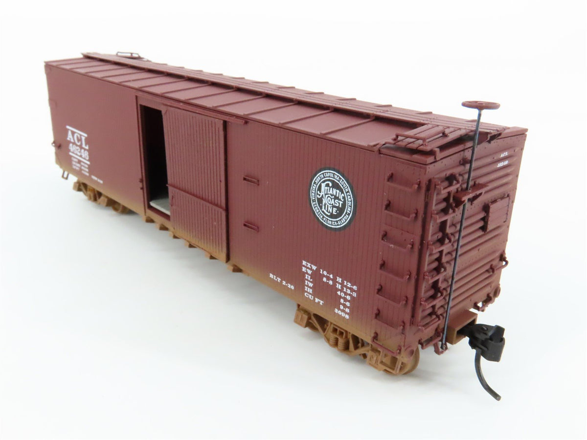 HO Scale Ertl 4989 ACL Atlantic Coast Line 50&#39; Double Sheathed Box Car #46246