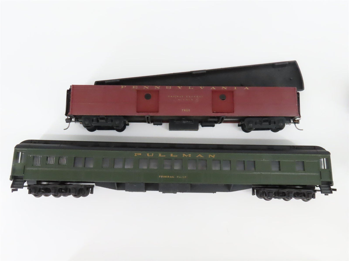 HO Scale LOT of 8 Rivarossi SAL/NH/PRR Passenger Cars &amp; Interior Detail - Custom