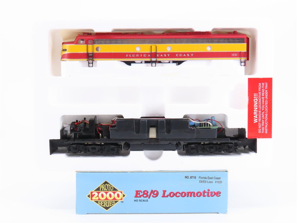 HO Scale Proto 2000 8710 FEC Florida East Coast EMD E8/9A Diesel #1031