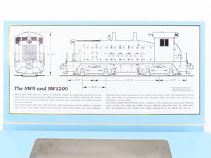 HO Scale Proto 2000 21150 EL Erie Lackawanna EMD SW9 Diesel Switcher #435