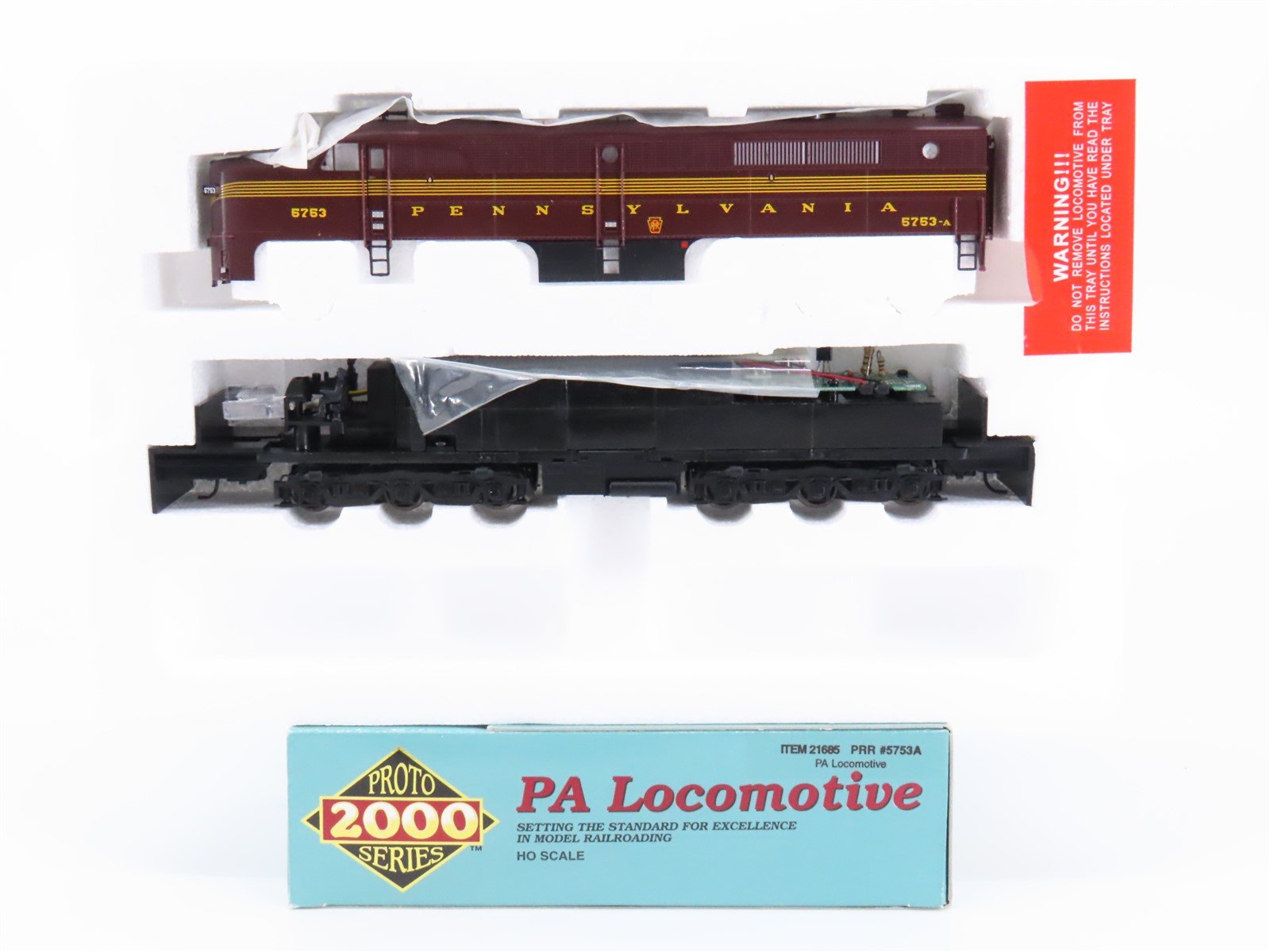 HO Scale Proto 2000 21685 PRR Pennsylvania ALCO PA Diesel #5753A - DCC Ready