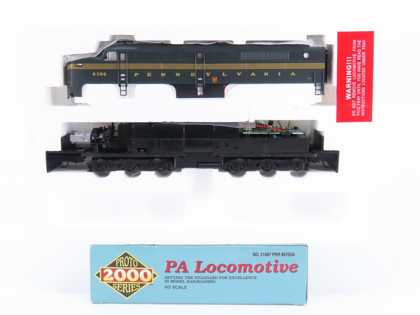 HO Scale Proto 2000 21667 PRR Pennsylvania ALCO PA Diesel #5755A - DCC Ready