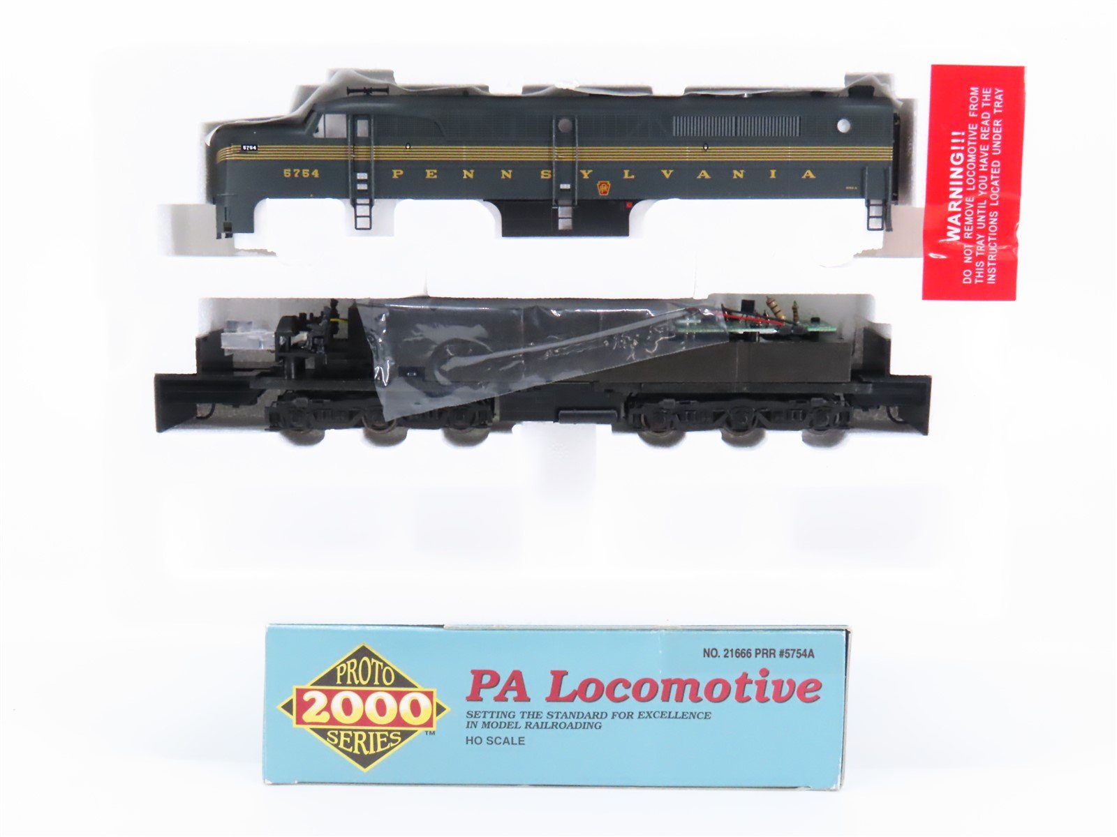 HO Scale Proto 2000 21666 PRR Pennsylvania ALCO PA Diesel #5754A - DCC Ready