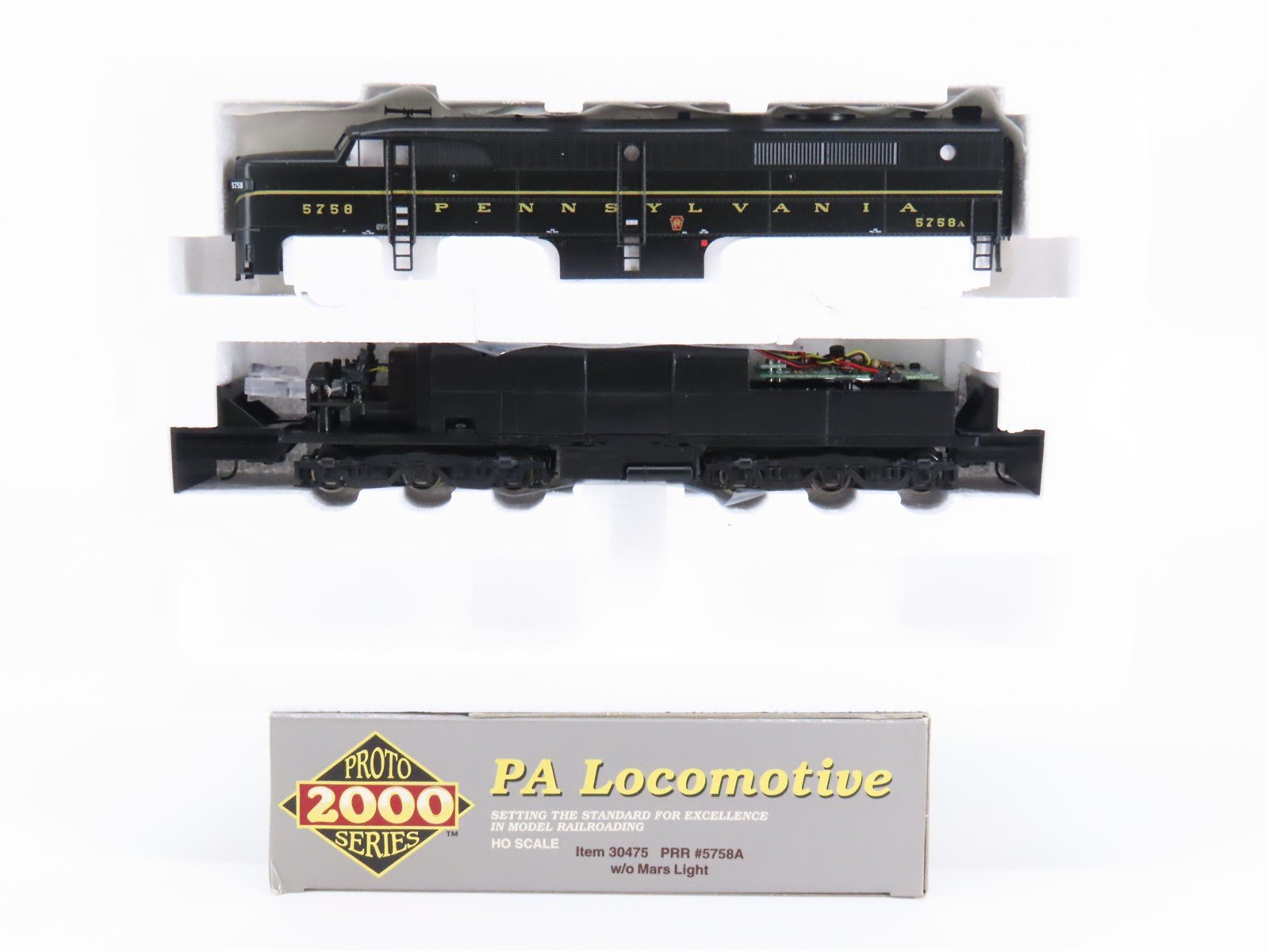 HO Scale Proto 2000 30475 PRR Pennsylvania ALCO PA Diesel #5758A - DCC Ready