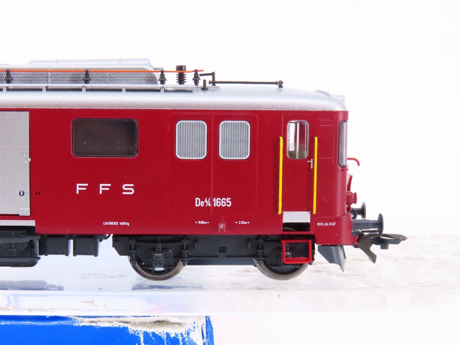 HO Roco 63534 SBB FFS Swiss De 4/4 Electric Baggage Motor-Coach #1665 -  Model Train Market