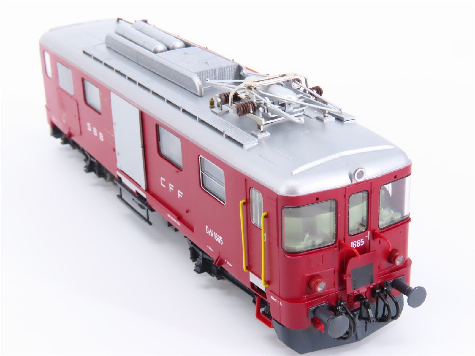 HO Roco 63534 SBB FFS Swiss De 4/4 Electric Baggage Motor-Coach #1665 -  Model Train Market