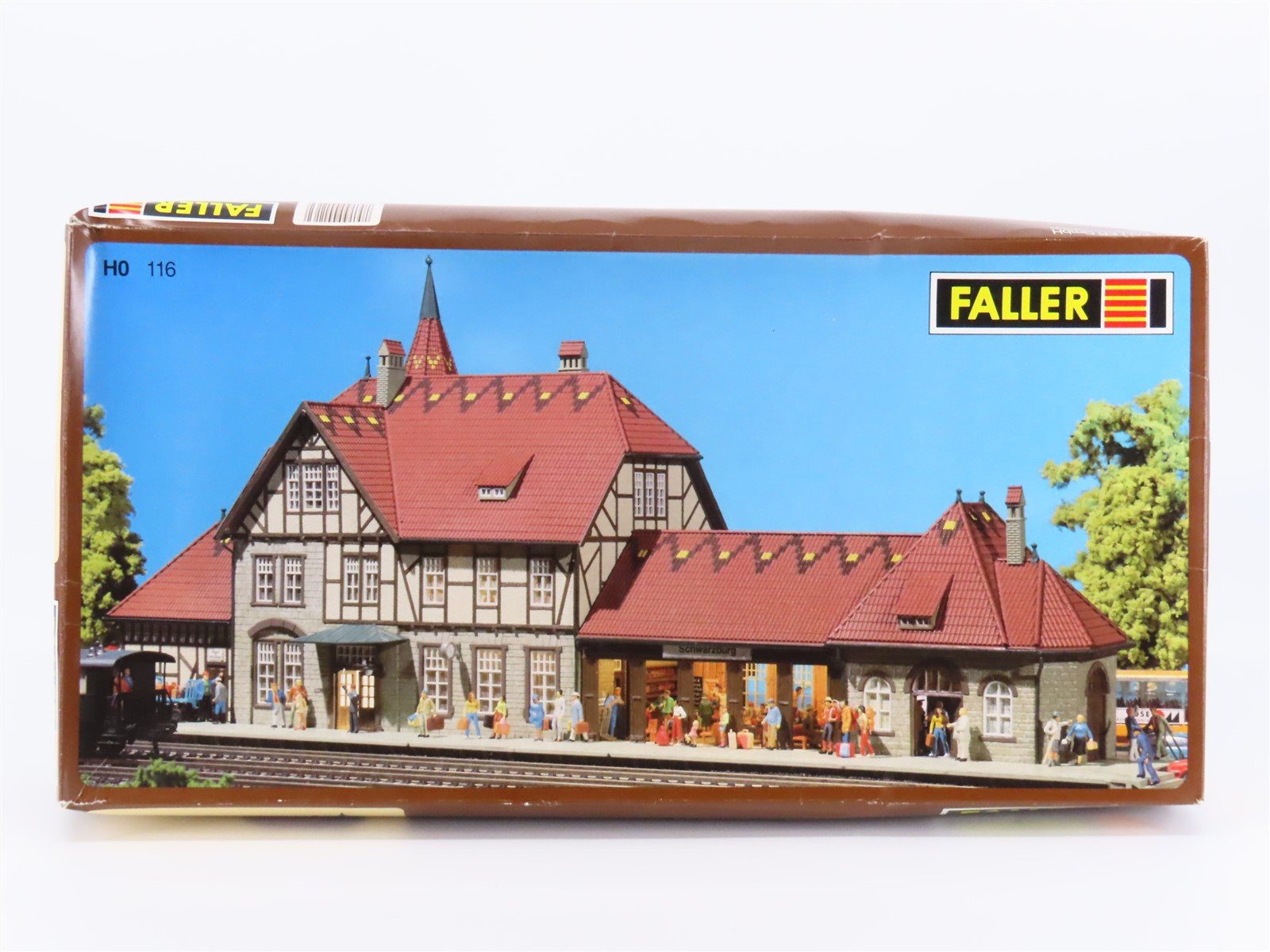 HO 1/87 Scale FALLER Kit #116 "Schwarzburg" Train Station