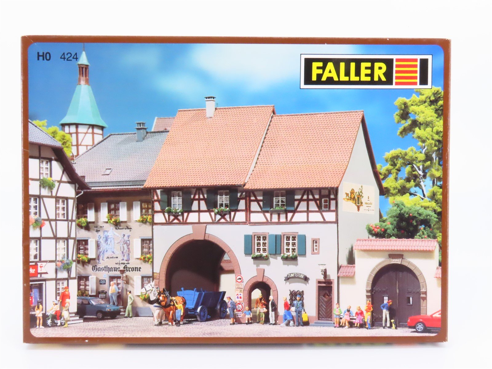 HO 1/87 Scale FALLER Kit #424 "Schwabentor (Swabian Gate)" Townhouse