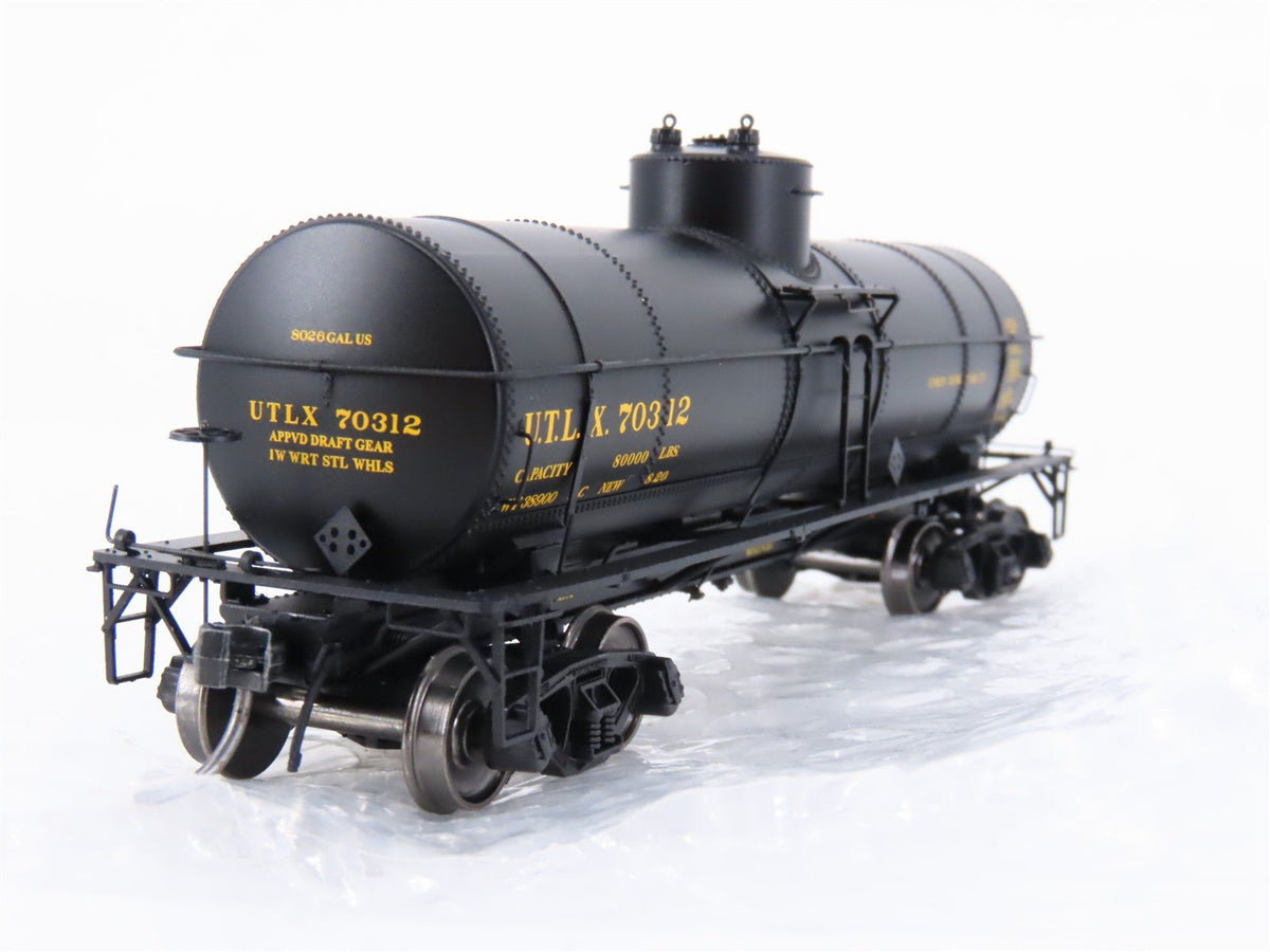 HO Scale Tangent 19013-04 UTLX Single Dome 8,000 Tank Car #70312