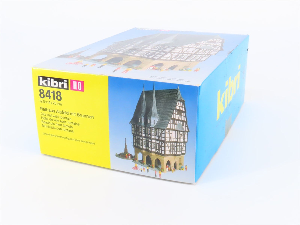 HO 1/87 Scale Kibri Kit #8418 City Hall &amp; Fountain