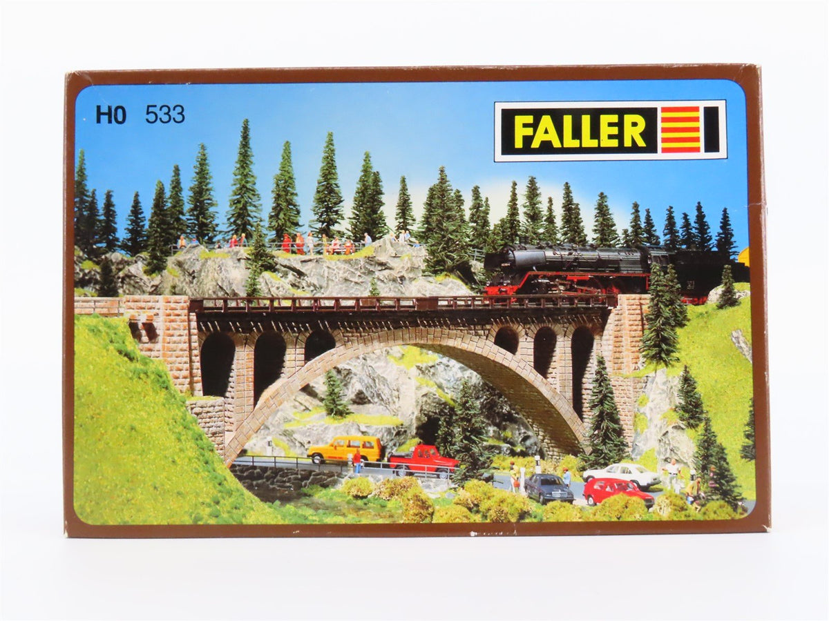 HO 1/87 Scale FALLER Kit #533 Stone Arch Bridge