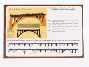 HO 1/87 Scale FALLER Kit #533 Stone Arch Bridge