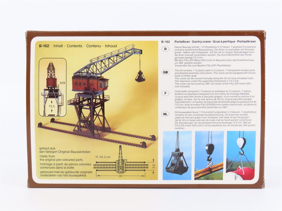 HO 1/87 Scale FALLER Kit #B-162 Gantry Crane