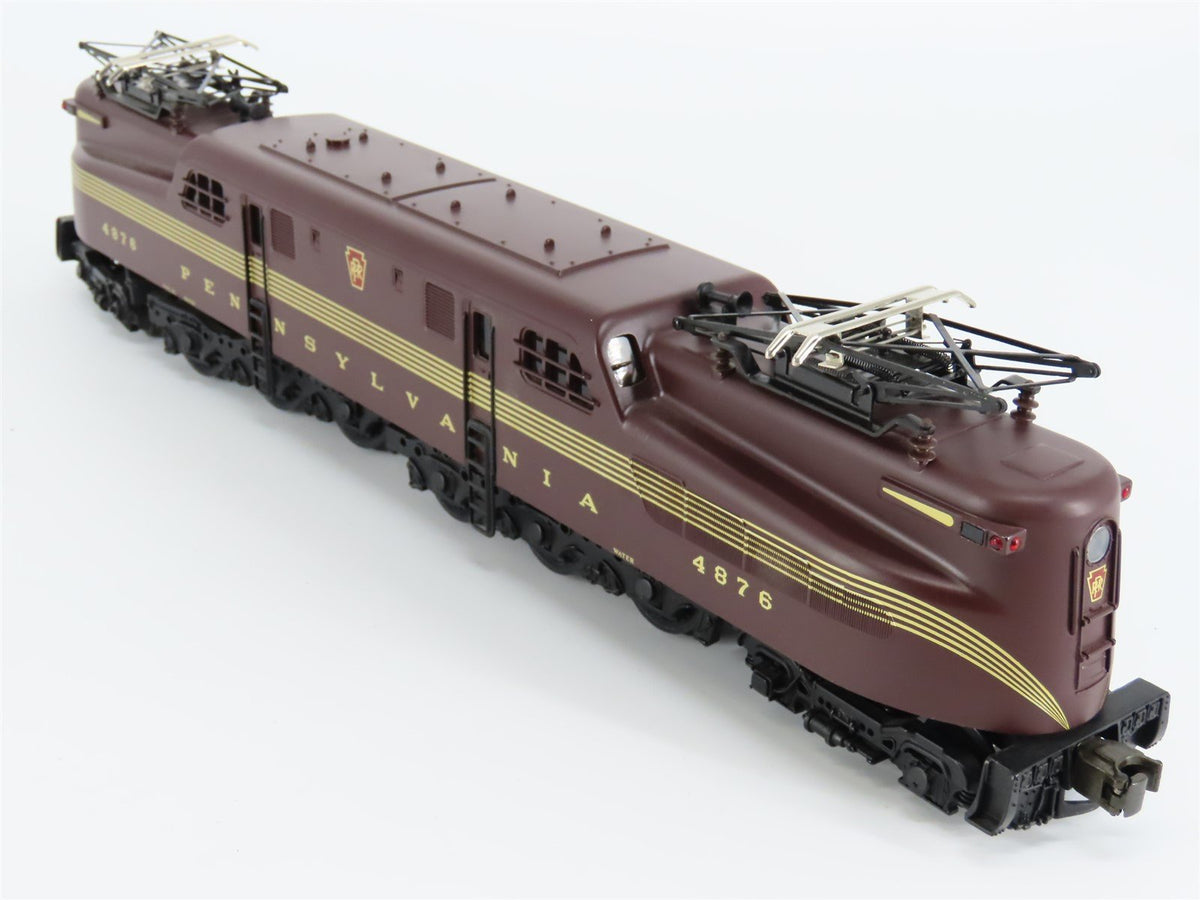 O Gauge 3-Rail MTH MT-5501-LP PRR Pennsylvania GG1 Electric Locomotive #4876