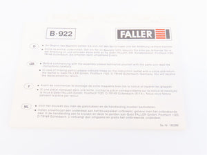 HO 1/87 Scale FALLER Kit #B-922 