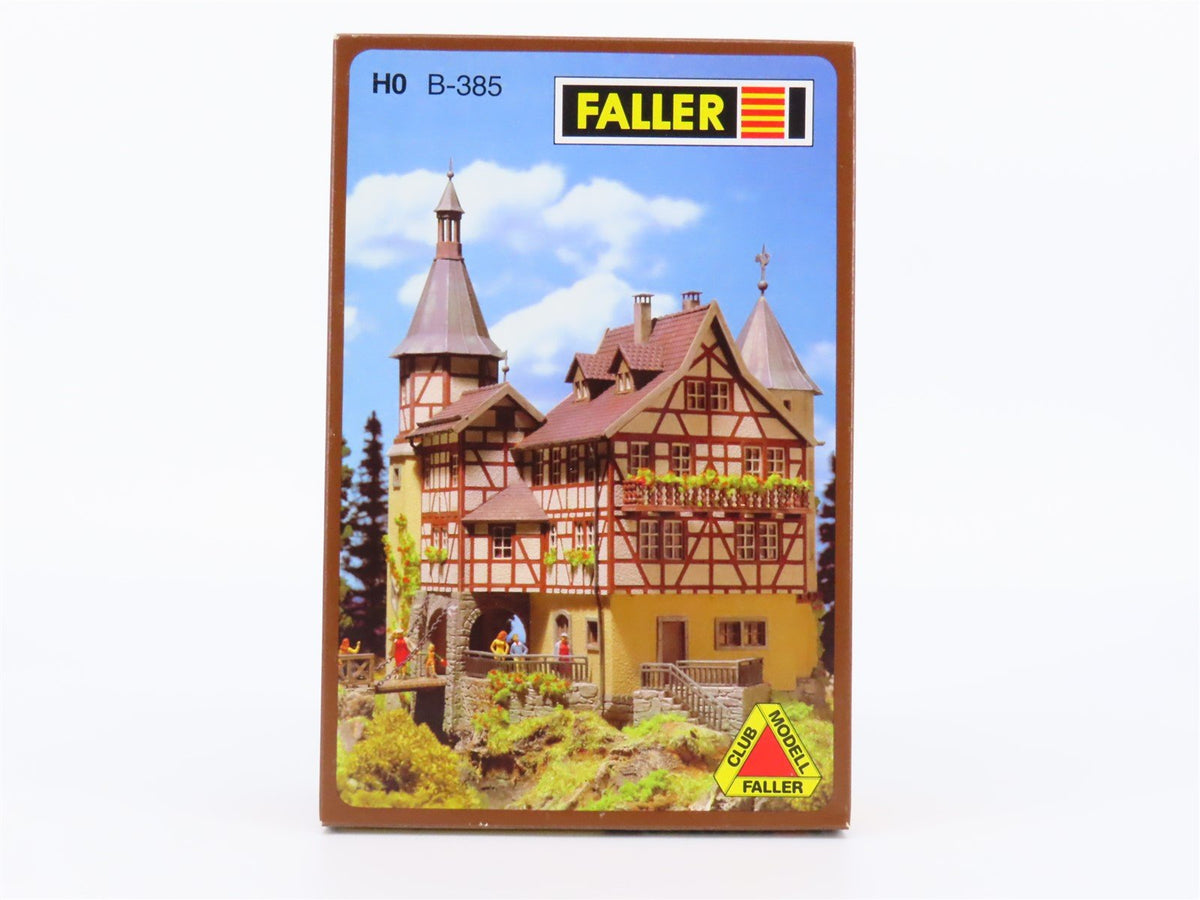 HO 1/87 Scale FALLER Kit #B-385 &quot;Falkeneck&quot; Hunter&#39;s Lodge Medieval Chateau