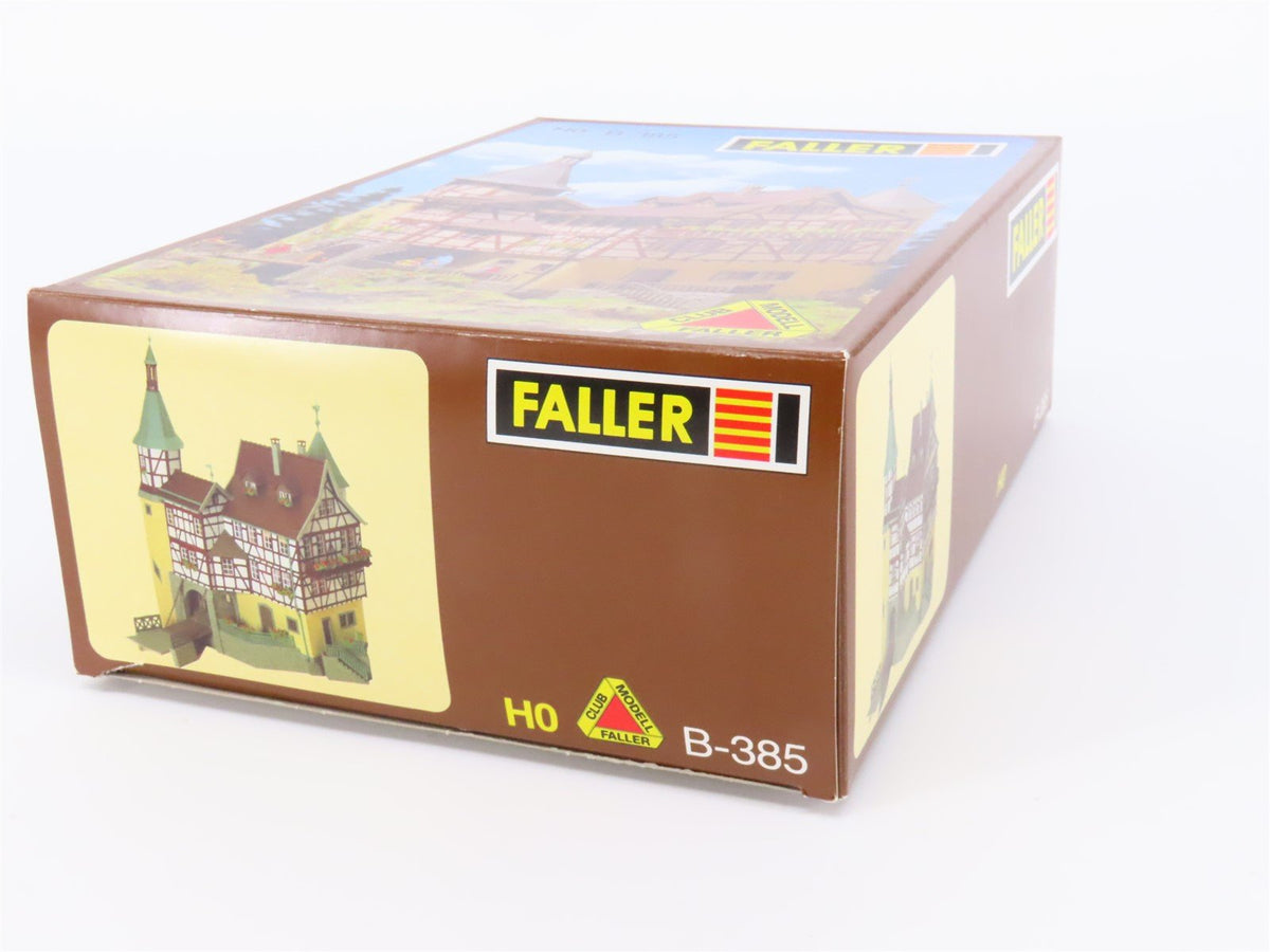 HO 1/87 Scale FALLER Kit #B-385 &quot;Falkeneck&quot; Hunter&#39;s Lodge Medieval Chateau