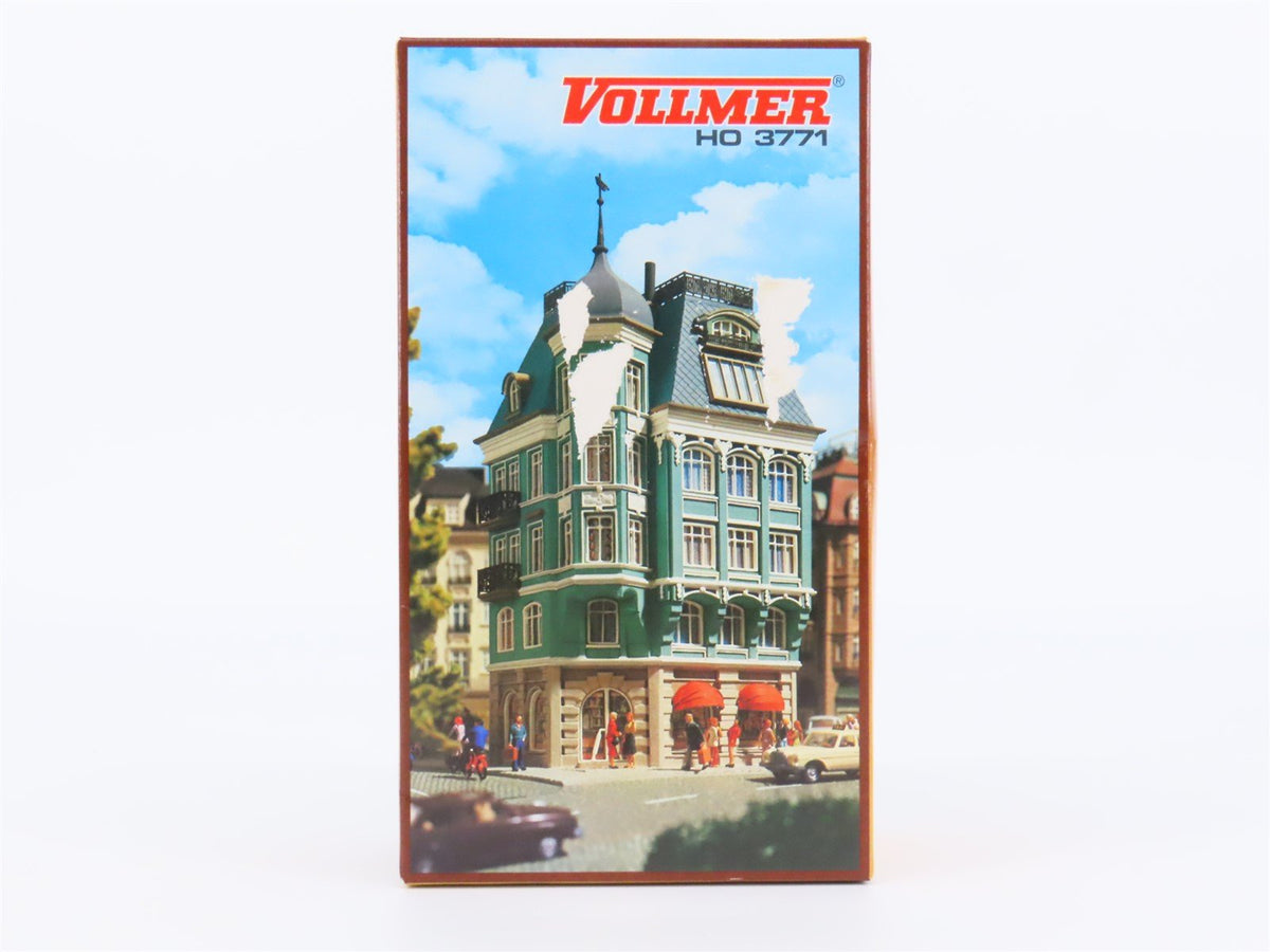 HO 1/87 Scale Vollmer Kit #3771 Corner Bank