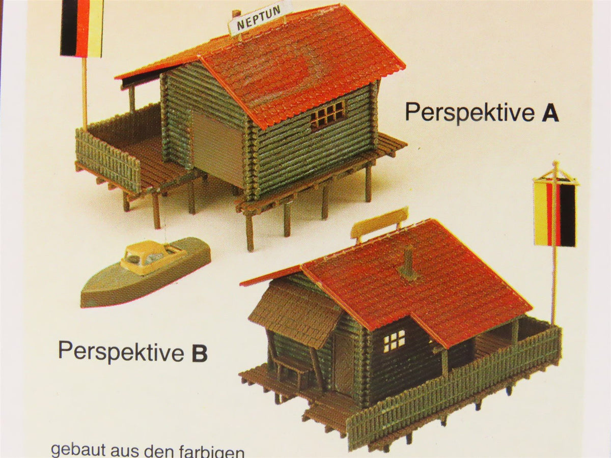 HO 1/87 Scale FALLER Kit #B-284 Boat House