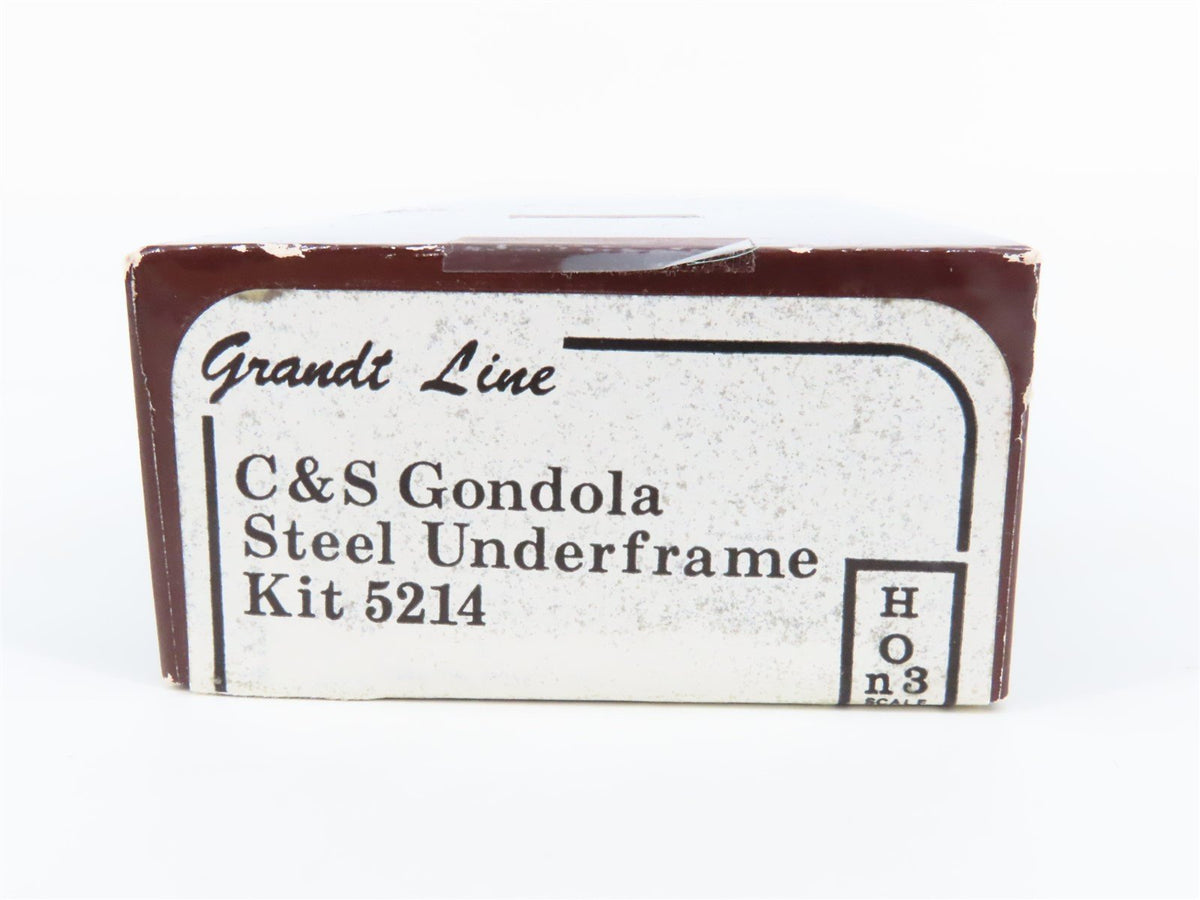 HOn3 Scale Grandt Line Kit 5214 C&amp;S Colorado &amp; Southern Gondola Steel Underframe