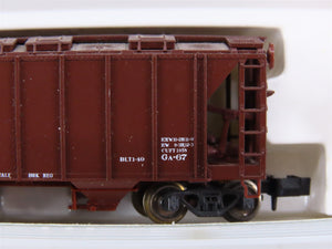 N Scale Kato 186-0101 ATSF Santa Fe Covered Hopper 2-Pack #1