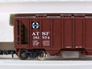 N Scale Kato 186-0101 ATSF Santa Fe Covered Hopper 2-Pack #2