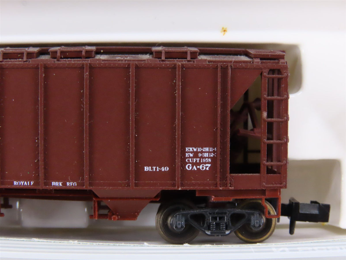 N Scale Kato 186-0101 ATSF Santa Fe Covered Hopper 2-Pack #2