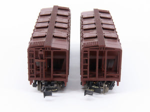 N Scale Kato 186-0101 ATSF Santa Fe Covered Hopper 2-Pack #2