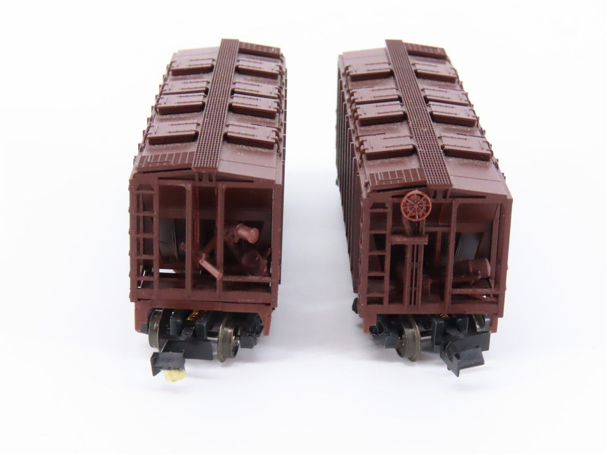 N Scale Kato 186-0101 ATSF Santa Fe Covered Hopper 2-Pack #2