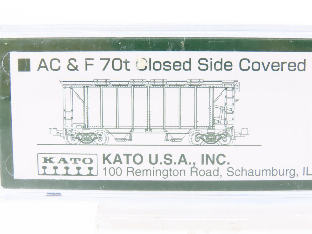 N Scale Kato 186-0101 ATSF Santa Fe Covered Hopper 2-Pack #2