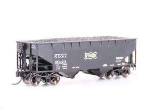 N Scale Bluford Shops #66151 SL-SF Frisco 2-Bay Hopper #90264 w/ Load