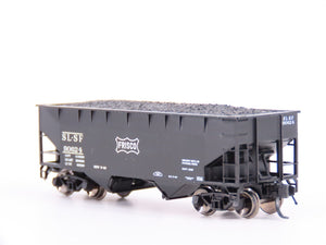 N Scale Bluford Shops #66151 SL-SF Frisco 2-Bay Hopper #90264 w/ Load