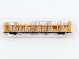 N Micro-Trains MTL #11200540 SL-SF Frisco 89' Bi-Level Open Auto Rack #930924