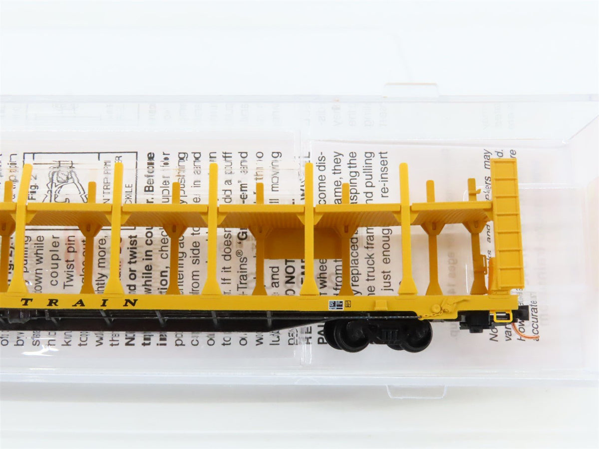 N Micro-Trains MTL #11200540 SL-SF Frisco 89&#39; Bi-Level Open Auto Rack #930924