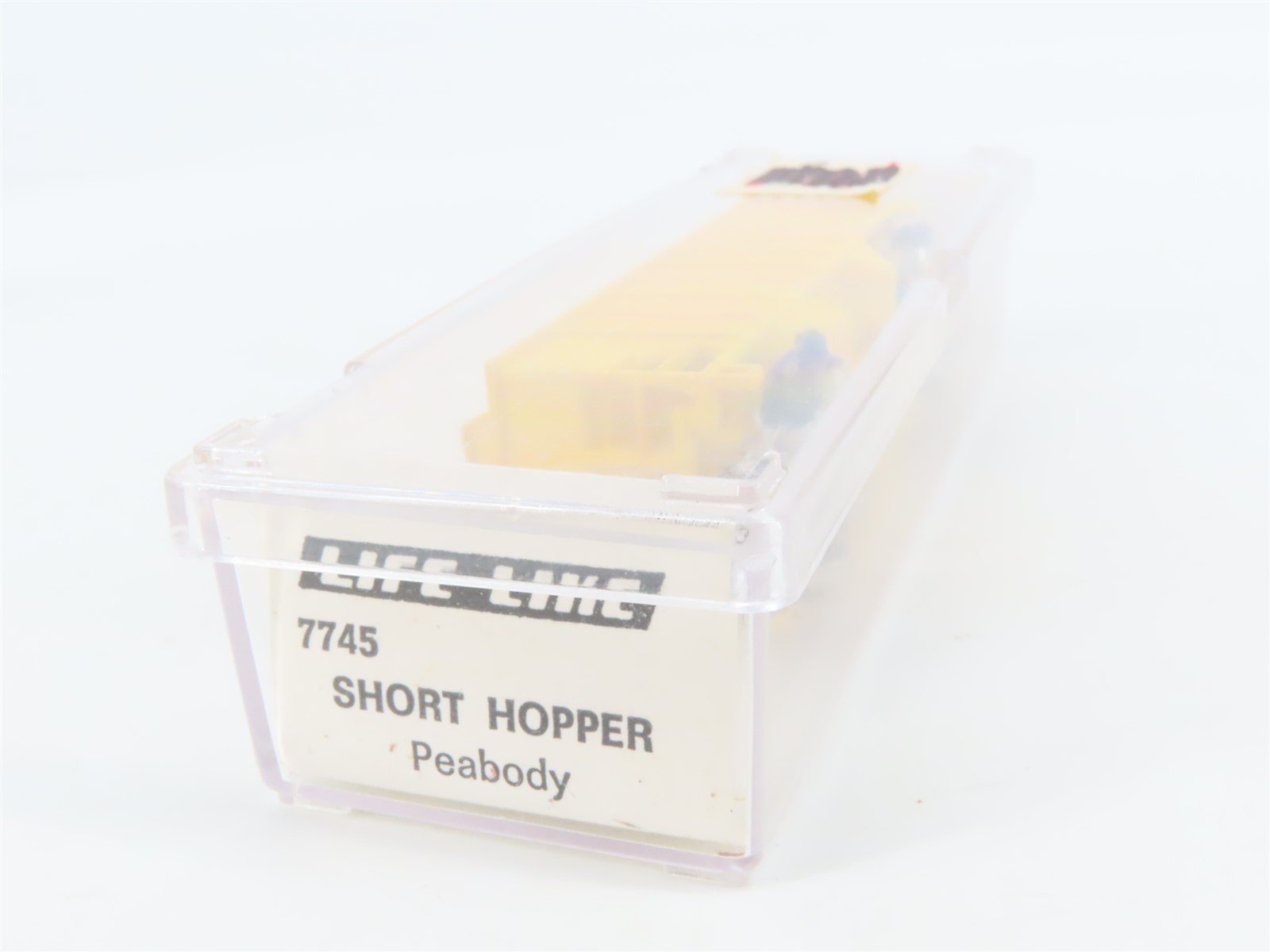 N Scale Life-Like 7745 PSL Peabody Short Line 2-Bay Open Hopper #6631