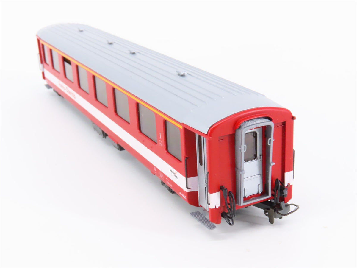 HOm Scale BEMO 3252 215 FO Furka-Oberalp 1st Class Coach Passenger #4065