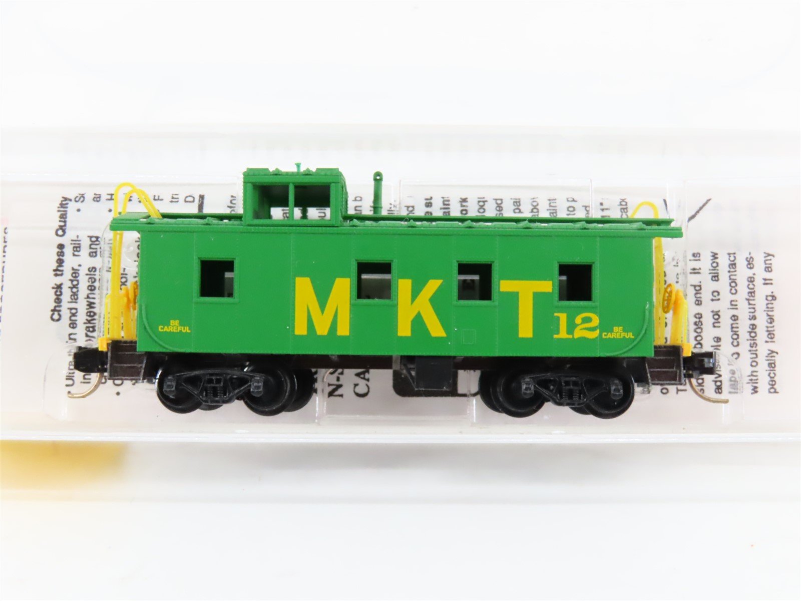 N Scale Micro-Trains MTL 100040 M-K-T Missouri-Kansas-Texas 36' Caboose #12