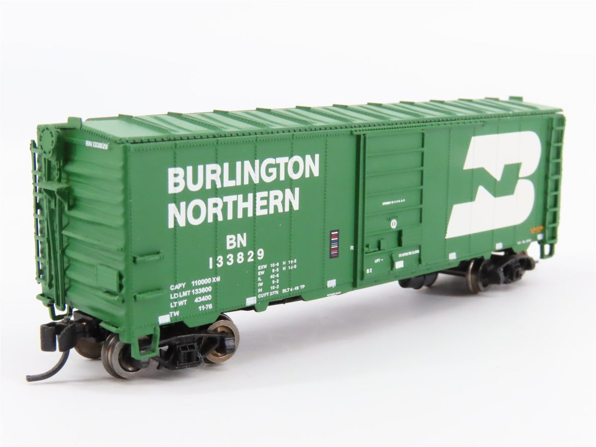 N Scale InterMountain 66019-11 BN Burlington Northern Single Door Box Car 133829