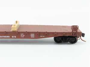 N Scale Micro-Trains MTL 04500290 KCS Kansas City Southern 2 Flat Cars w/ Beam