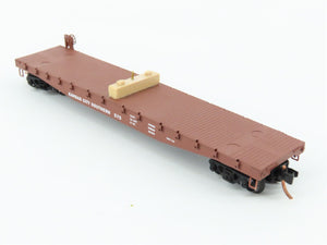 N Scale Micro-Trains MTL 04500290 KCS Kansas City Southern 2 Flat Cars w/ Beam