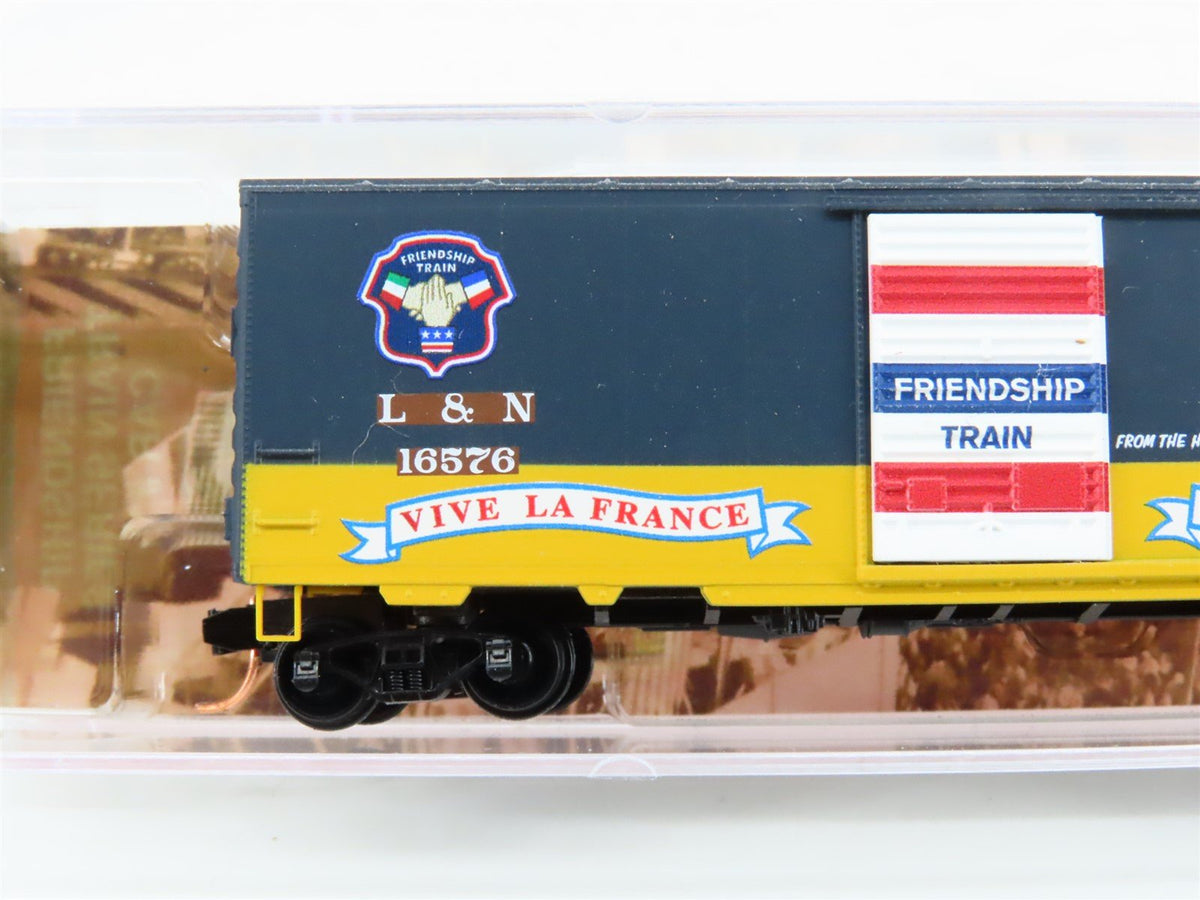 N Scale Micro-Trains MTL 02000057 L&amp;N Friendship Train Series 40&#39; Box Car #16576