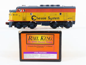 O Gauge 3-Rail MTH 30-2119 B&O Chessie System Diesel Locomotive #4321 Unpowered