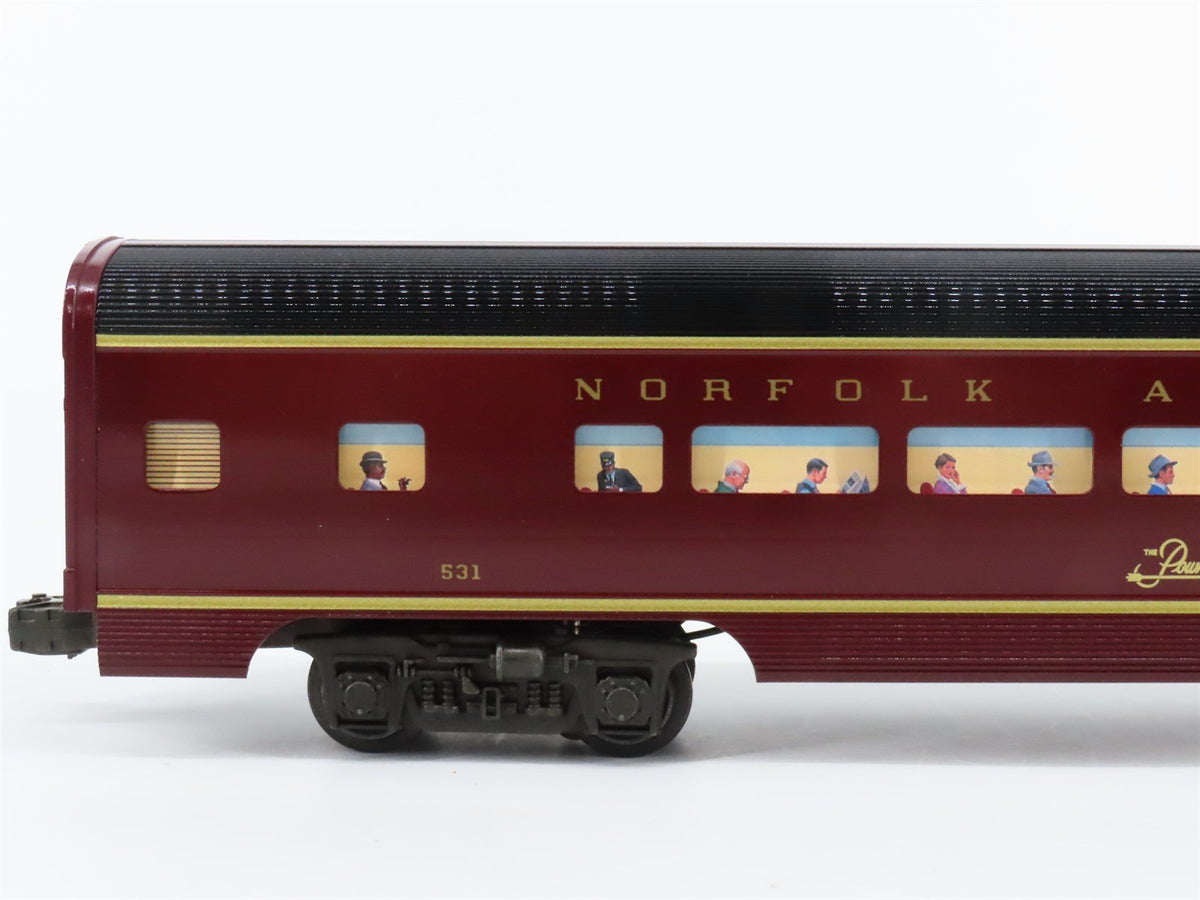 O Gauge 3-Rail Williams 2800 N&amp;W Norfolk &amp; Western 5-Car Aluminum Passenger Set