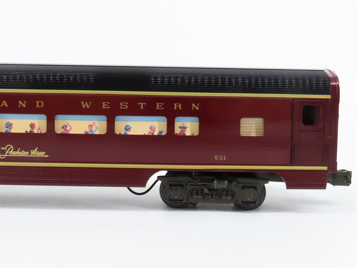 O Gauge 3-Rail Williams 2800 N&amp;W Norfolk &amp; Western 5-Car Aluminum Passenger Set